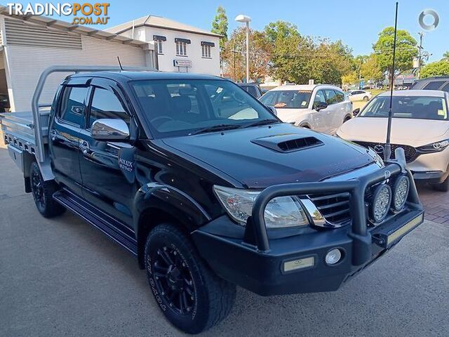 2014 TOYOTA HILUX BLACK LIMITED EDITION KUN26R UTE