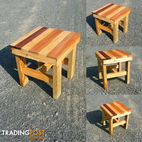 Side Chair/Hardwood stool $50 - photo 5 of 6