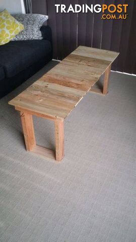 Coffee Table Raw Wood