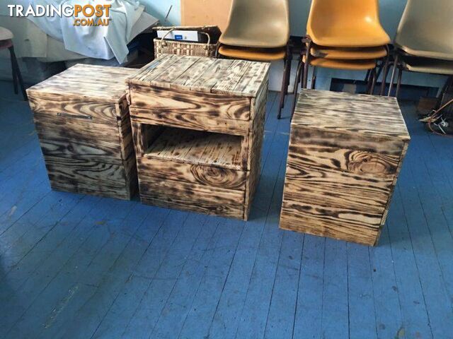 Burnt Wood Furniture from $35