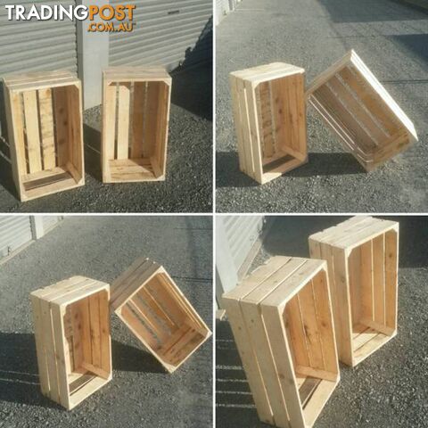 Large Wooden crates - 2 for - $100