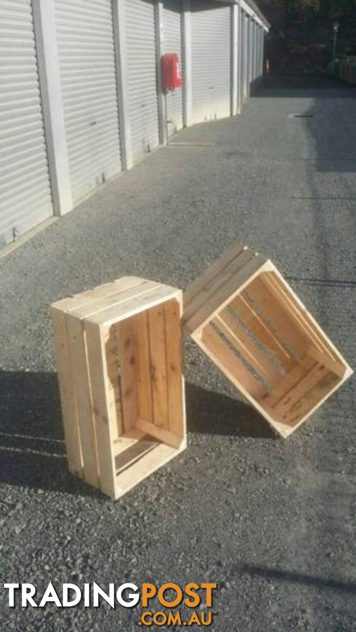 Large Wooden crates - 2 for - $100