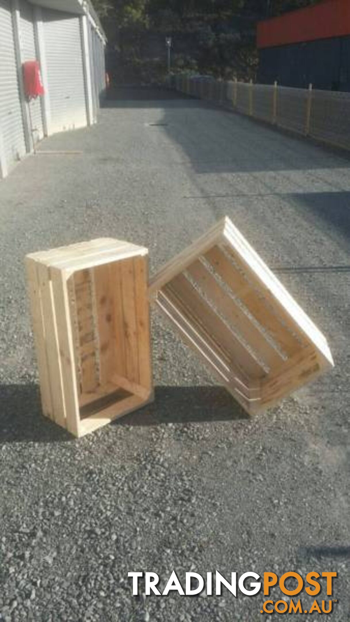 Large Wooden crates - 2 for - $100