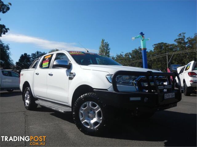 2017 FORD RANGER XLT3,2(4X4) PXMKIIMY17 DUAL CAB UTILITY