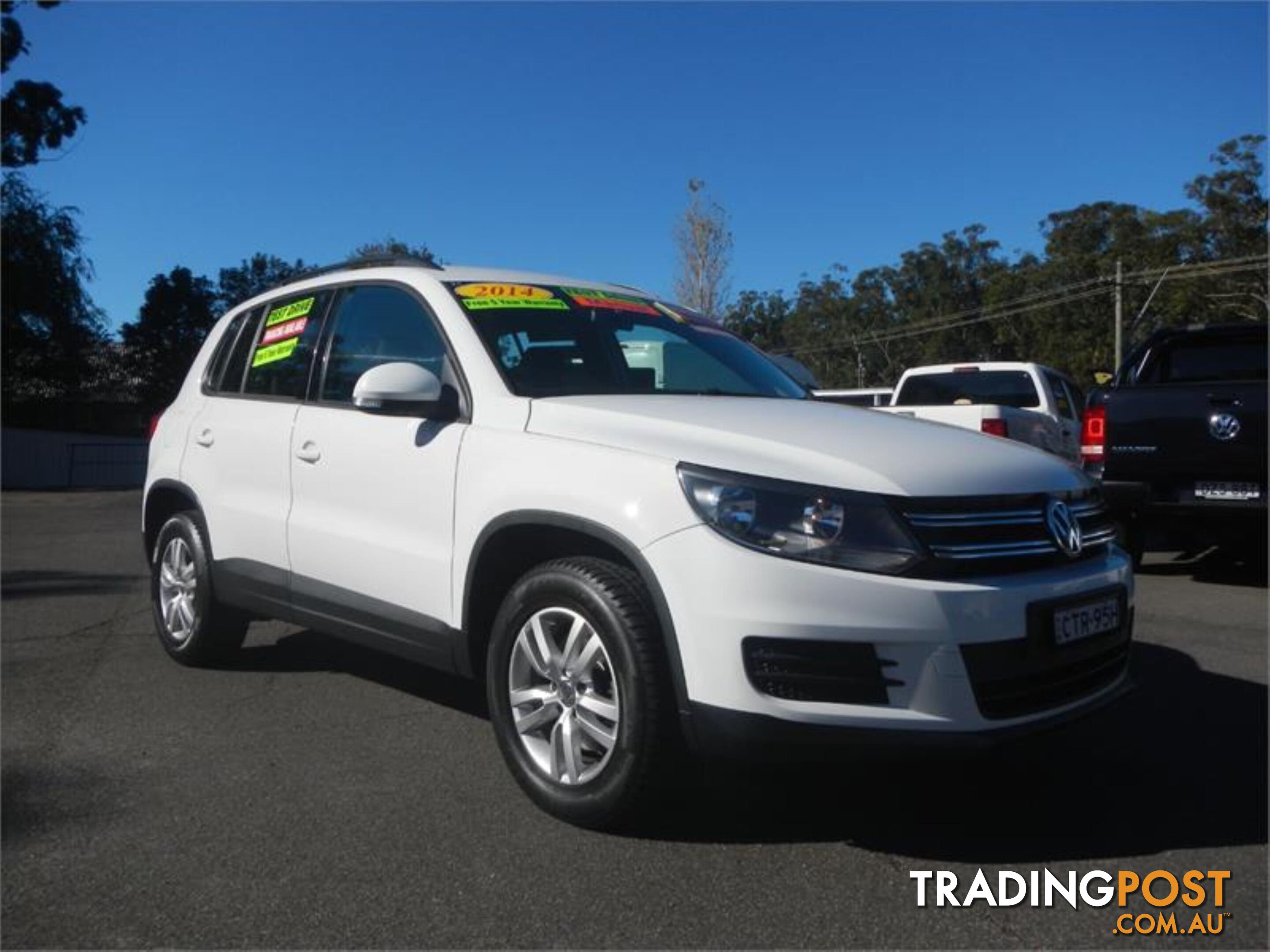 2014 VOLKSWAGEN TIGUAN 118TSI(4X2) 5NCMY14 4D WAGON