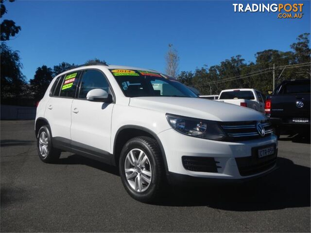 2014 VOLKSWAGEN TIGUAN 118TSI(4X2) 5NCMY14 4D WAGON