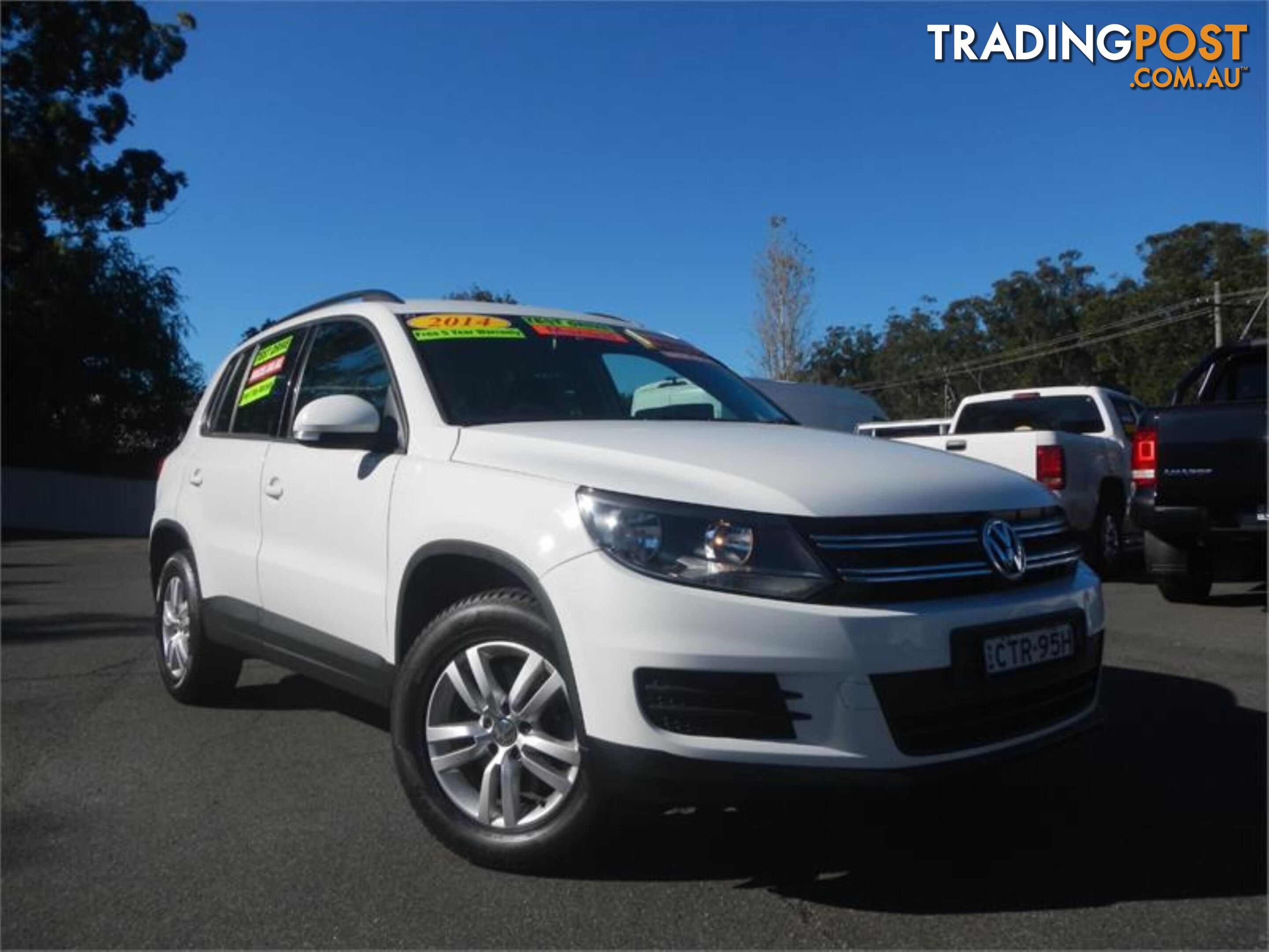 2014 VOLKSWAGEN TIGUAN 118TSI(4X2) 5NCMY14 4D WAGON