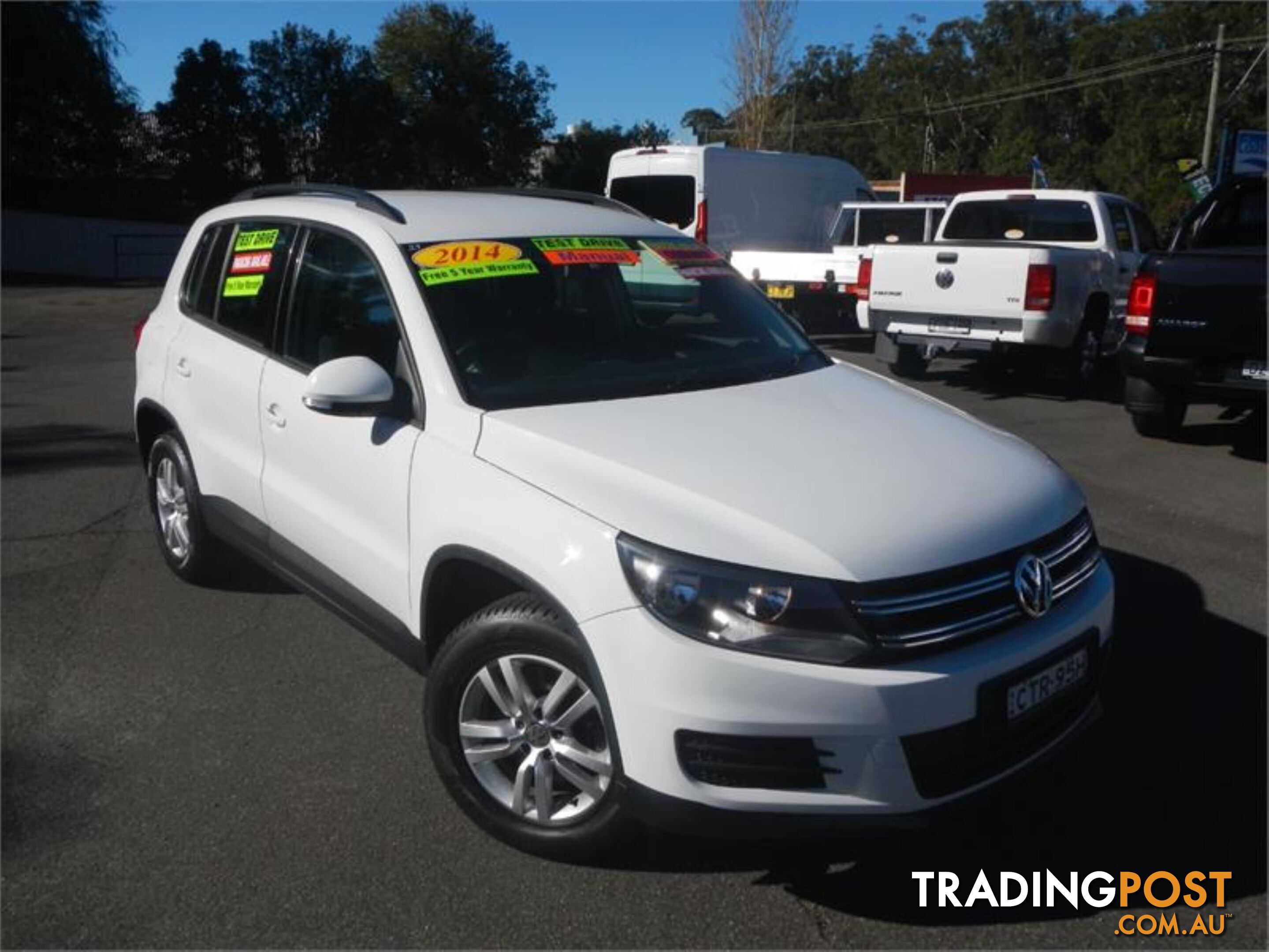 2014 VOLKSWAGEN TIGUAN 118TSI(4X2) 5NCMY14 4D WAGON