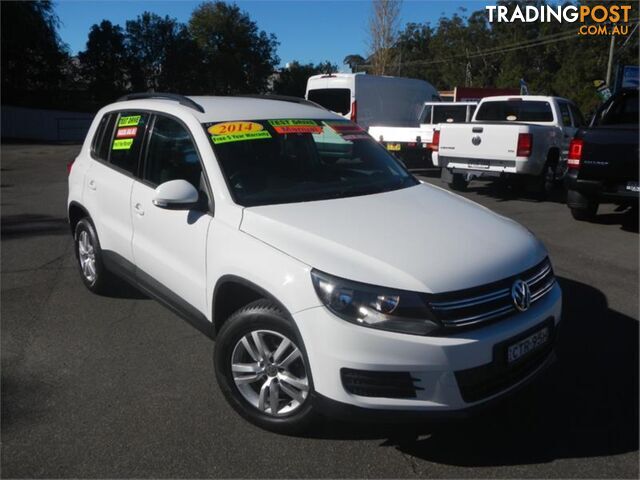 2014 VOLKSWAGEN TIGUAN 118TSI(4X2) 5NCMY14 4D WAGON