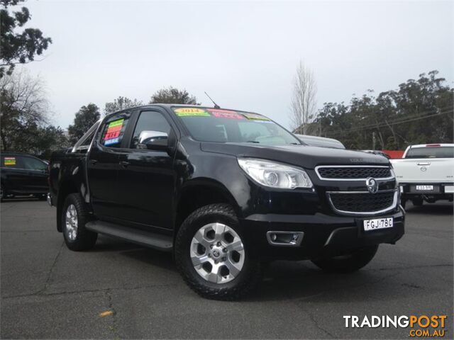 2014 HOLDEN COLORADO LTZ(4X4) RGMY14 CREW CAB P/UP