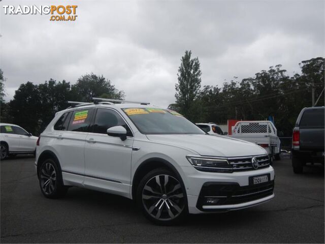 2017 VOLKSWAGEN TIGUAN 162TSIHIGHLINE 5NAMY18 4D WAGON