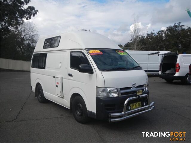 2006 TOYOTA HIACE LWB TRH201RMY07 4D VAN