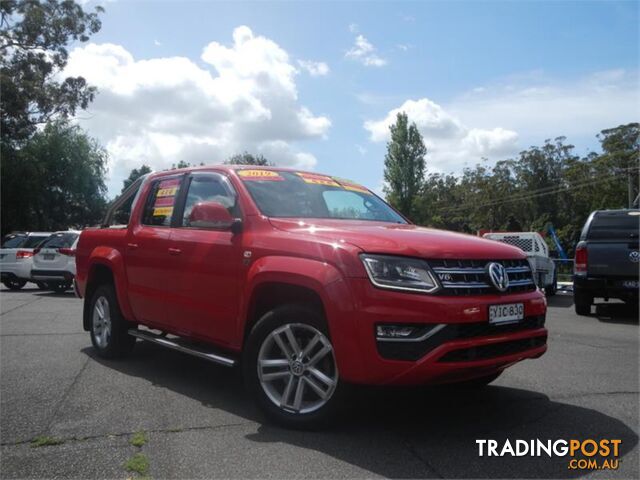 2019 VOLKSWAGEN AMAROK V6TDI550HIGHLINE 2HMY19 DUAL CAB UTILITY