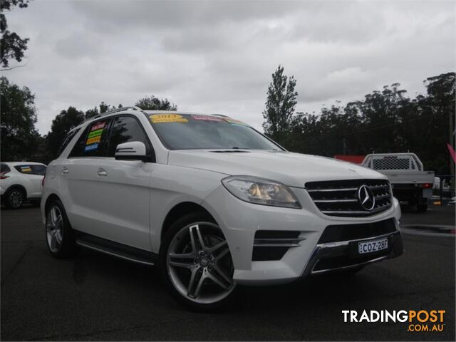 2013 MERCEDES-BENZ ML 250CDIBLUETEC(4X4) 166 4D WAGON