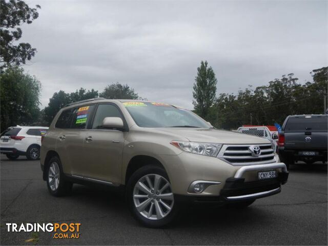 2013 TOYOTA KLUGER GRANDE(4X4) GSU45RMY11UPGRADE 4D WAGON