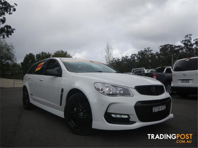 2016 HOLDEN COMMODORE SV6BLACKEDITION VFIIMY16 4D SPORTWAGON