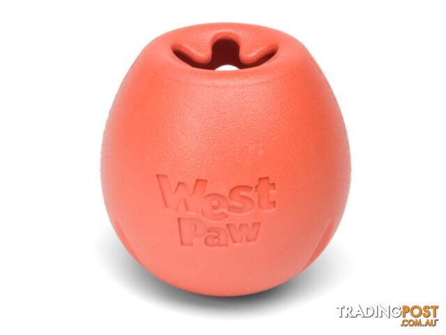 West Paw Rumbl Large Dog Toy - Melon - 0747473763895 - ZHF-BZ041MEL