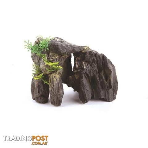 Kazoo Granite Rock With Plant - 9342534183998 - PSE-6658798420128-39800870928544