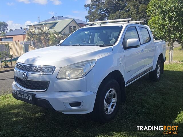 2013 HOLDEN COLORADO LX RG CREW CAB P/UP