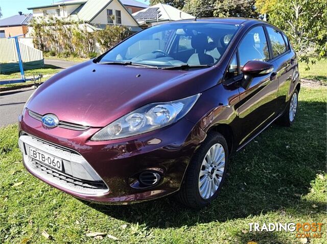 2010 FORD FIESTA LX WT 5D HATCHBACK