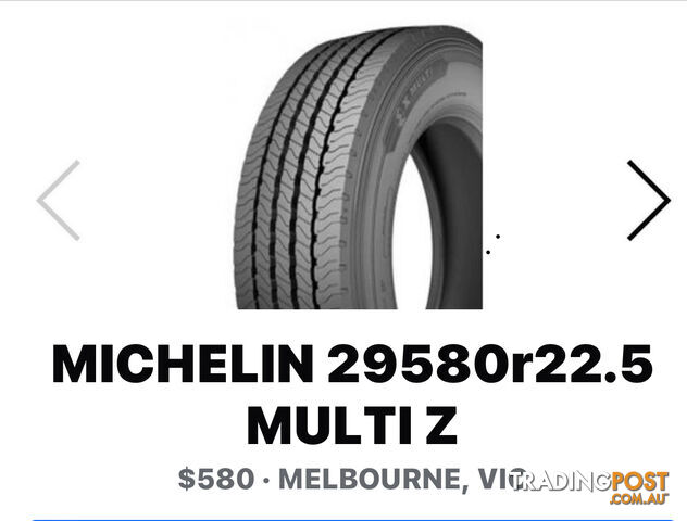 MICHELIN 29580r22.5