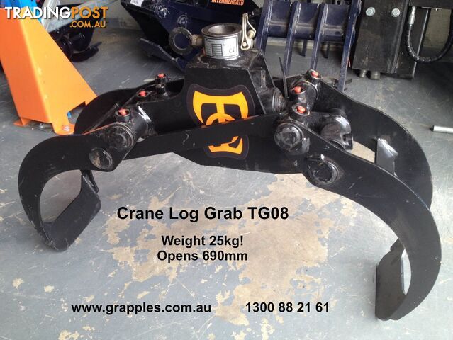 Log Grapple for Crane - TG08