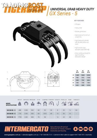 Universal Grab for excavators - photo 2 of 9
