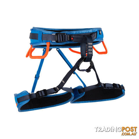 Mammut Ophir Fast Adjust Climbing Harness - Dark Gentian/Safety Orange - L -...