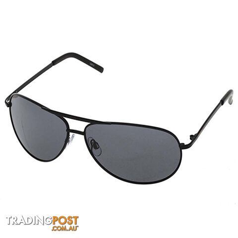Venture Eyewear Viper Polarised Sunglasses - Black/Grey - 2741-Blkgrey-IP-48