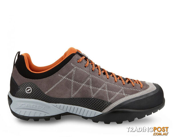 Scarpa Zen Pro Mens Approach Shoes - Charcoal/Tonic - US12 / EU46 - SCA10099-46