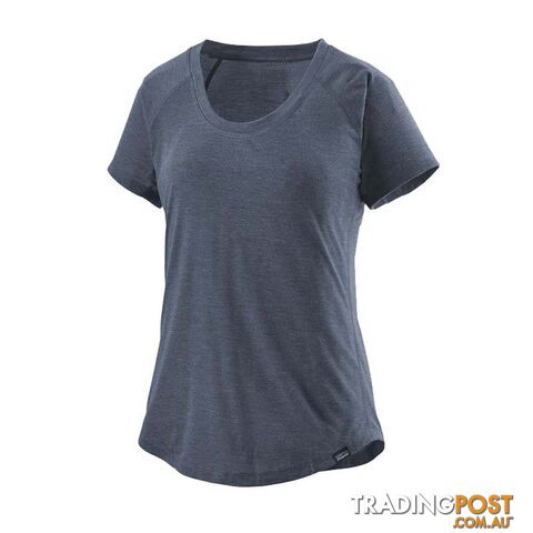 Patagonia Capilene Cool Trail Womens Running T-Shirt - Classic Navy - XS -...