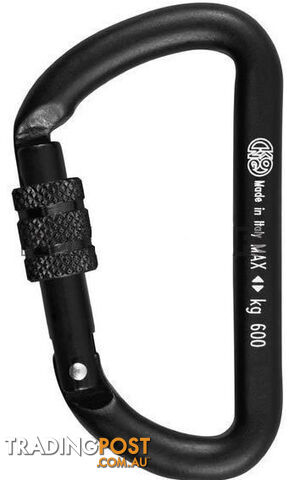 Kong 751 Alloy Accessory Carabiner - BLACK - KON07511