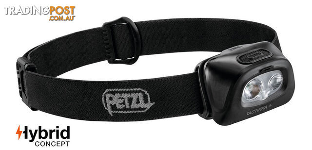 Petzl Tactikka + 350 Lumen Compact Headlamp - Black - L370-E089EA00