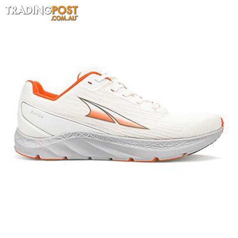 Altra Rivera Womens Road Running Shoes - White/Coral - 10US - AL0A4VQV161-100