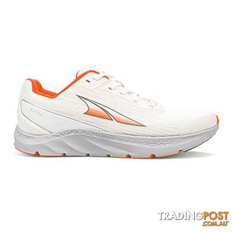 Altra Rivera Womens Road Running Shoes - White/Coral - 10US - AL0A4VQV161-100