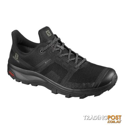 Salomon Outline Prism GTX Mens Hiking Shoes - Black/Black/Castor Grayor Gray -...