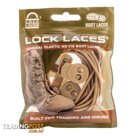 Lock Laces 72 - LL-BOOT-TAN
