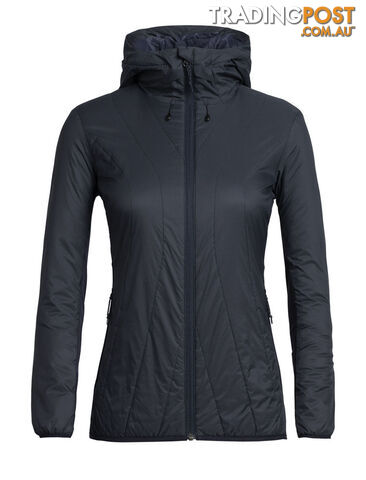 Icebreaker MerinoLOFT Hyperia Lite Hybrid Womens Hooded Merino Insulated Jacket...