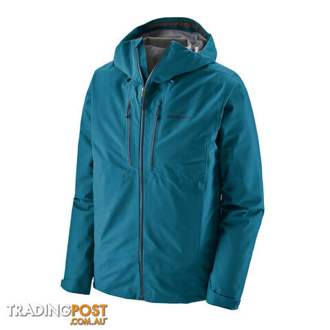 Patagonia Triolet Mens Alpine Waterproof Jacket - Balkan Blue - XXL - 83402-BALB-XXL