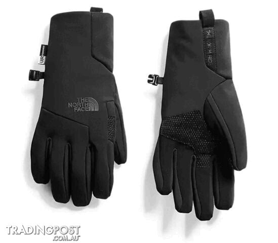 The North Face Apex Etip Womens Windproof Gloves - TNF Black - L -...