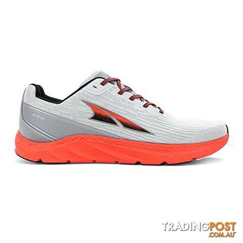 Altra Rivera Mens Road Running Shoes - Gray/Orange - 13US - AL0A4VQL280-130