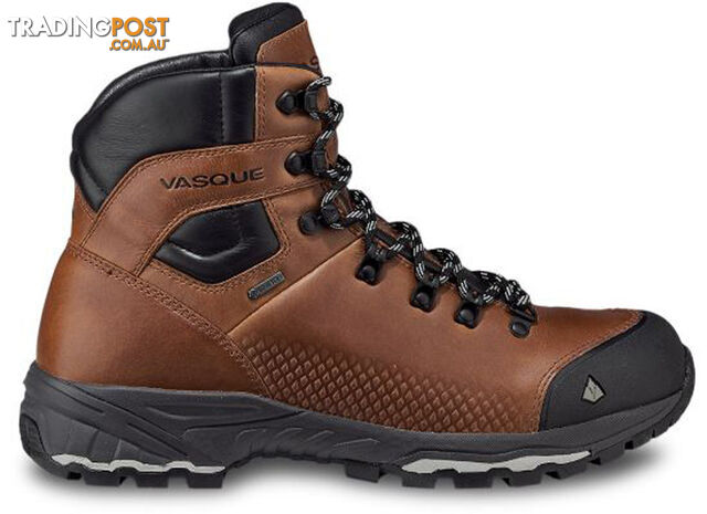 Vasque St Elias FG GTX Wide Mens Hiking Boots - Cognac - 8.5 - V7146W8.5