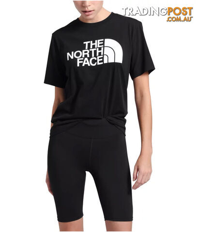 The North Face Half Dome Cotton Womens Short-Sleeve Tee - TNF Black - Xl -...