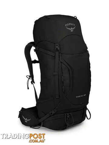 Osprey Kestrel 58L Mens Hiking Backpack - Black - S/M - OSP0903-Black-SM