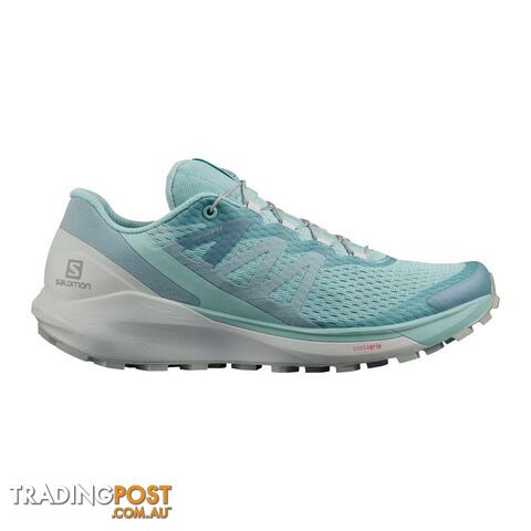 Salomon Trail Running Shoes Sense Ride 4 Womens Trail Running Shoes - Pastel...