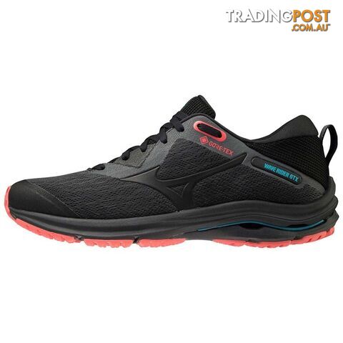 Mizuno Wave Rider 2 GTX Womens Waterproof Road Running Shoes -...