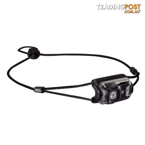 Petzl Bindi 200 Lumen Lightweight Headlamp - Black - L370-E102AA00