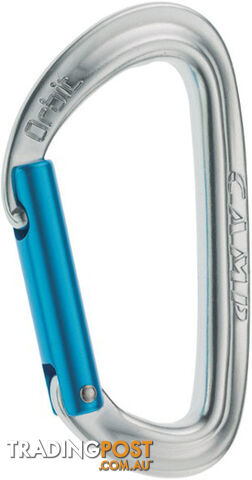 CAMP Orbit Straight Gate Carabiner - Silver - CAMP248303