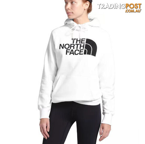 The North Face Half Dome Pullover Womens Fleece Hoodie - TNF White - S -...