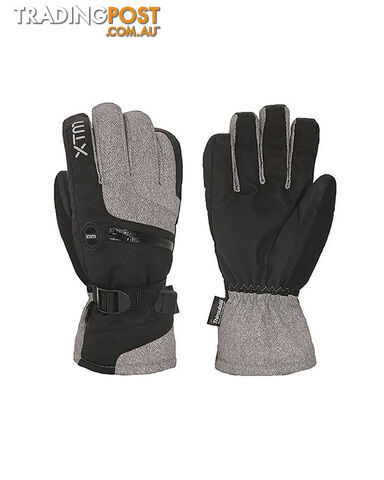 XTM Samurai Mens Snow Glove - Grey Denim - S - CM001-GDM-S